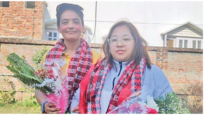 लेस्बियन विवाहले पायो कानुनी मान्यता