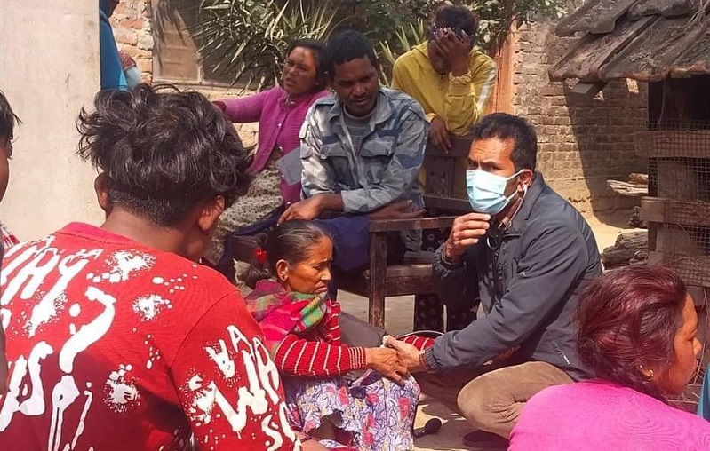 बर्दियाको मधुवनको एकै गाउँका ४० जना बिरामी