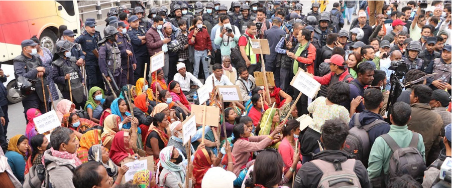 मिटरब्याज पीडितको वार्ता टोली संयोजक पक्राउ