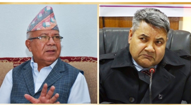 माधव नेपालालई सत्ताको च्याँखे दाउमा बसेको नेता भन्दै गोकुल बाँस्कोटाको व्यंग्य