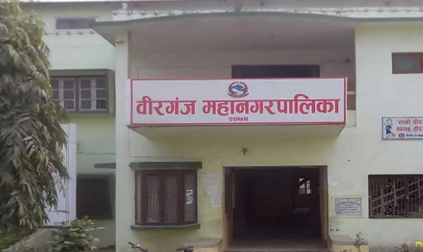 वीरगञ्जमा रात्रि बजार सञ्चालन गर्दै महानगर