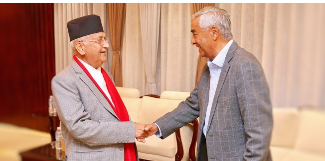 यस्ता छन् ओली र देउवाबिच भएको ७ बुँदे समझदारी
