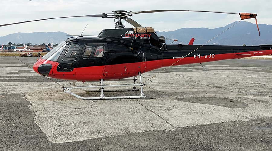 एयर डाइनेस्टी हेलिकप्टर दुर्घटनामा परेका चिनियाँ नागरिकको अझै खुलेन पहिचान