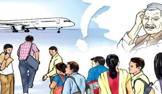 भदौ महिनामा काम खोज्दै ५७ हजार नेपाली बिदेसिए