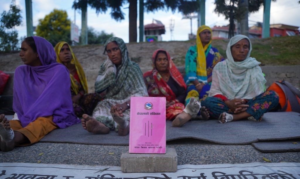 निर्मला कुर्मीलाई न्याय माग्दै प्रदर्शरत समूहसँग गृह मन्त्रालयले गर्‍यो वार्ता