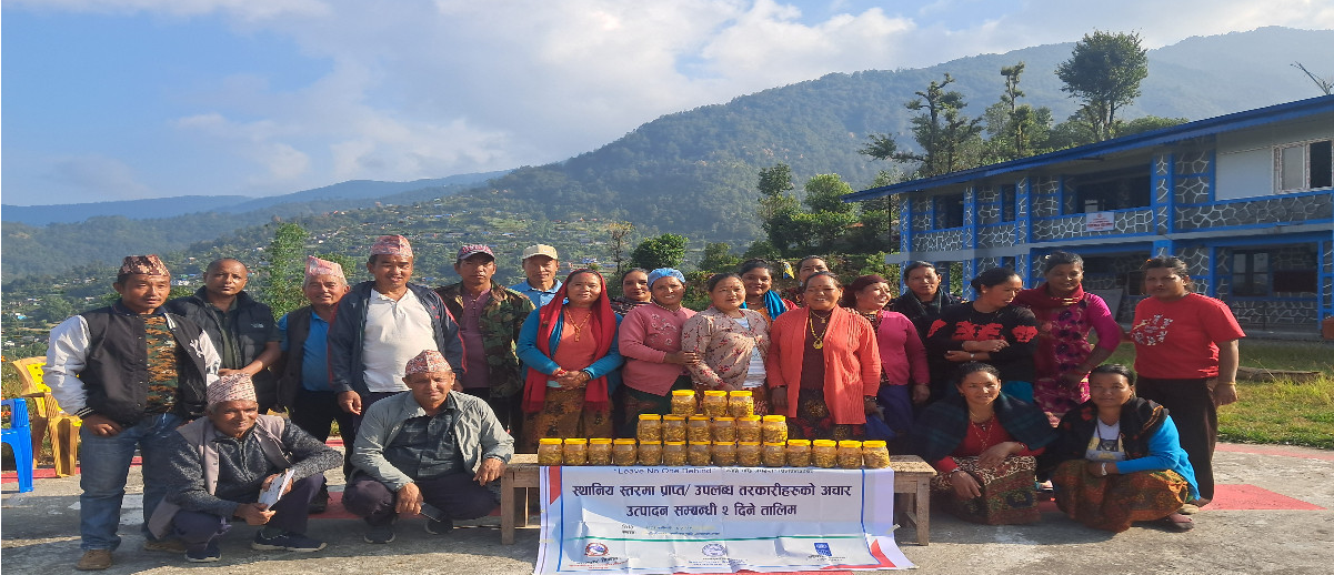 कम खर्चमा अचारबाट आम्दानी मनग्य, आत्मनिर्भर बनाउन तालिम