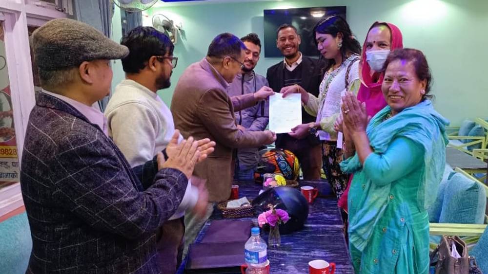 जसपा नेपालबाट कीर्तिपुरको मेयर र वडा अध्यक्षमा तेस्रो लिङ्गी उम्मेदवार