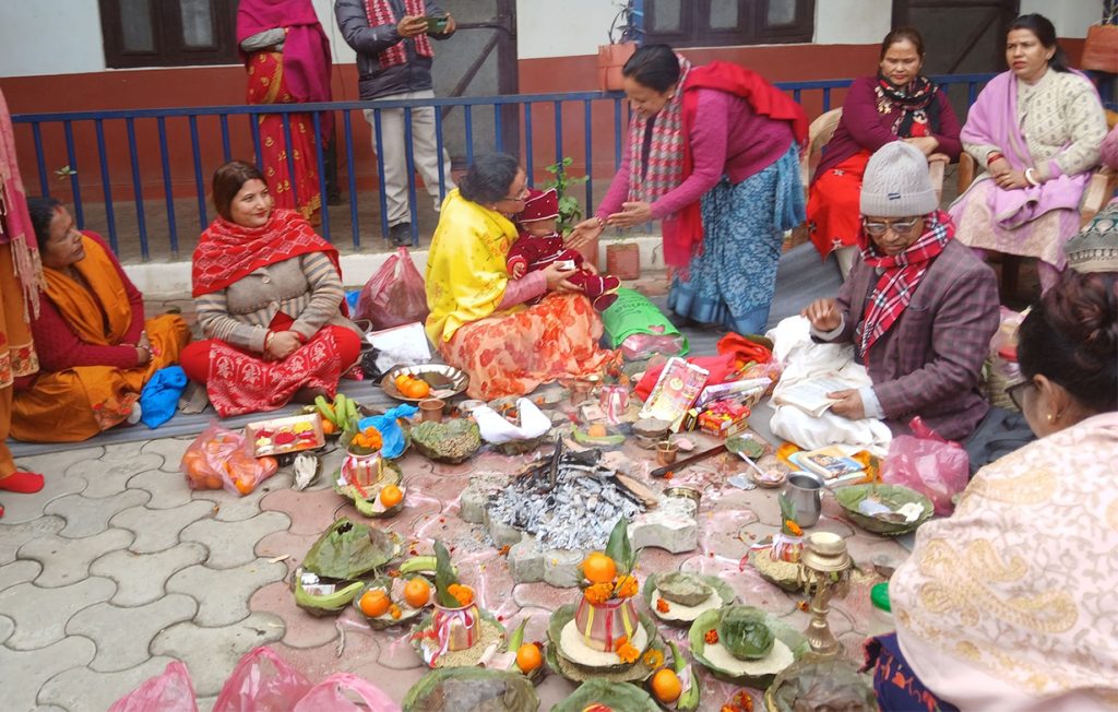 बेवारिसे महिलाबाट जन्मेकी बालिकाको चार महिनापछि न्वारन