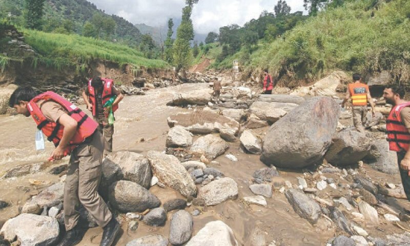 पाकिस्तानको शाङ्गला जिल्लामा बाढीः एकै गाउँका २० सहित ३६ जनाको मृत्यु
