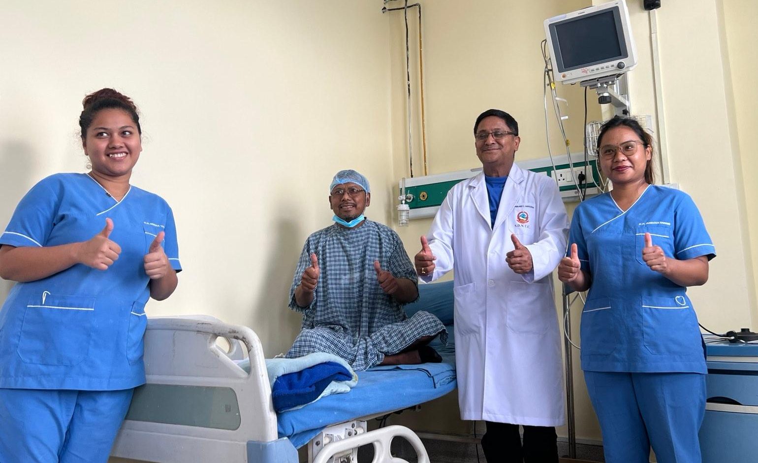 नेपालमै एकै व्यक्तिमा तेस्रोपटक मिर्गाैला प्रत्यारोपण