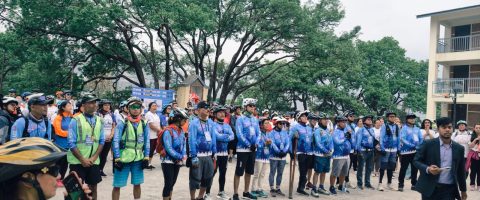 काठमाडौंदेखि लुम्बिनीसम्म ‘पेडल फर पिस २०२६’ सुरु, १०८ सहभागी पुर्‍याउने लक्ष्य