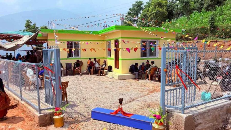 दुप्चेश्वर गाउँपालिका वडा नं. ६ करेजुङमा बर्थिङ सेन्टर उद्घाटन तथा हस्तान्तरण
