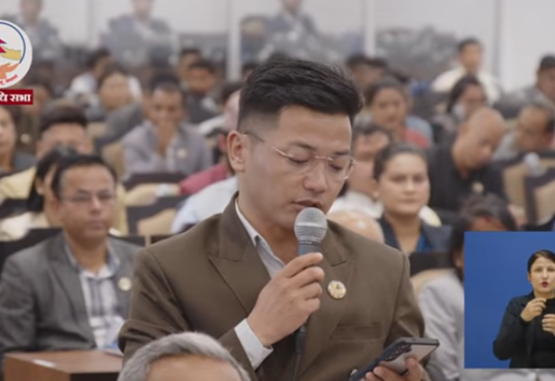 आफ्ना सांसदलाई मर्यादापालकले बाहिर निकालेपछि कांग्रेस: सभामुखले आदेश कानेखुसी गरेर दिने होइन