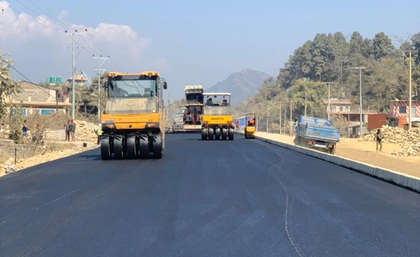 मुग्लिन–पोखरा सडक विस्तार : अगामी असारसम्म पूरा नहुने