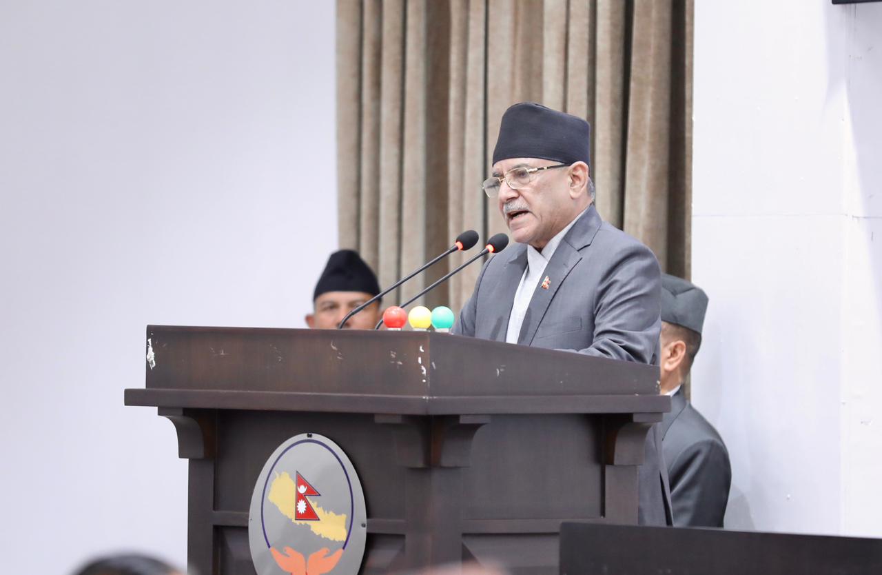 बन्दूकले ढोका खोलिदियो, अब शान्तिप्रक्रिया सरकारको जिम्मेवारी : प्रचण्ड