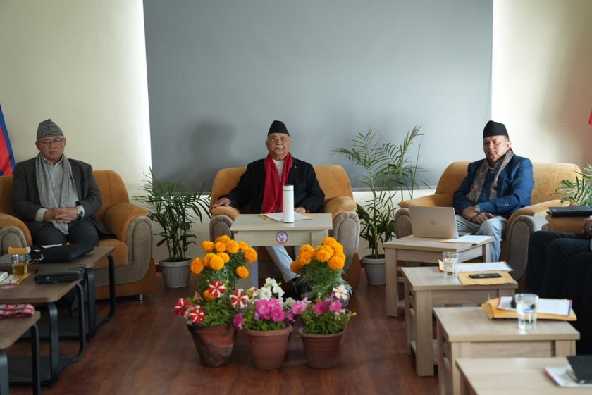 एमाले सचिवालय बैठक शनिबार