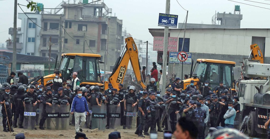 सुकुमबासी बस्तीबाट विस्थापित एक जनाको मृत्यु
