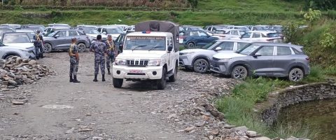 भन्सार छलीको आशंकामा कोरला नाकाबाट भित्रिएका ११९ बीवाईडी गाडी नियन्त्रणमा