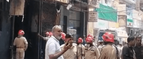 दिल्लीको रेस्टुरेन्टमा भीषण आगलागी : २० जनाको मृत्यु, ३८ घाइते