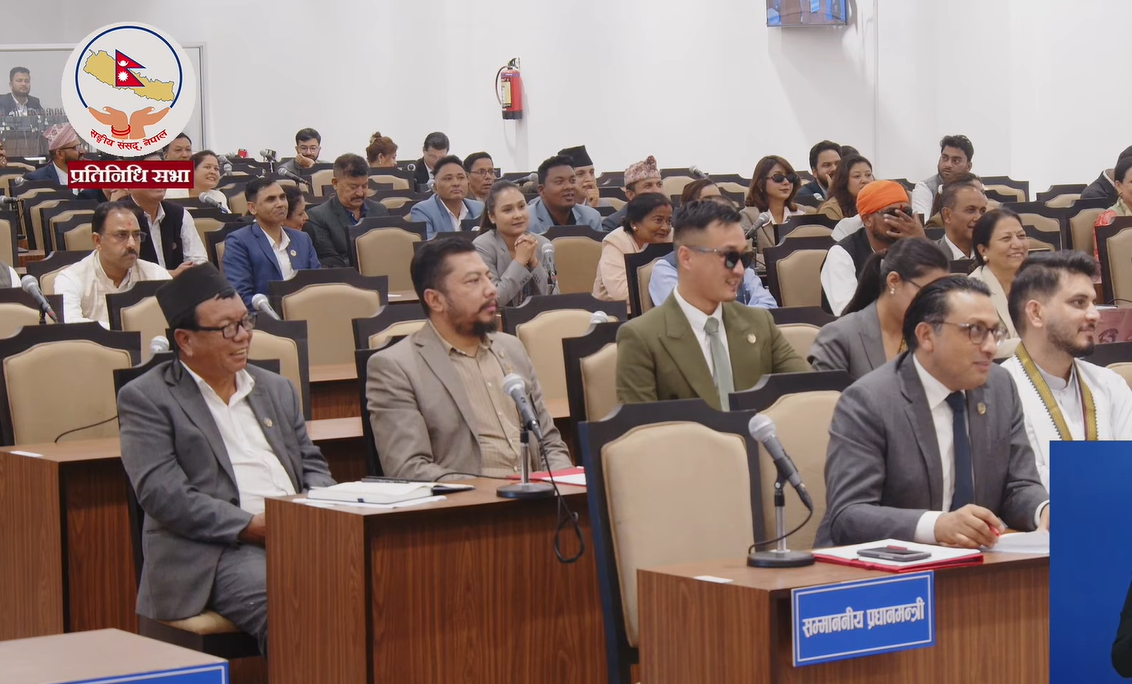 विपक्षीको अडानपछि सदनमा ६ मन्त्री उपस्थित