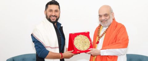 रवि लामिछाने र भारतीय गृहमन्त्री अमित शाहबीच भेटवार्ता