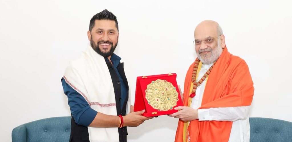 रवि लामिछाने र भारतीय गृहमन्त्री अमित शाहबीच भेटवार्ता