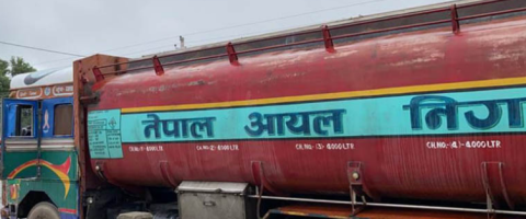 विराटनगरबाट हराएको पेट्रोल ट्याङ्कर सुनसरीमा फेला