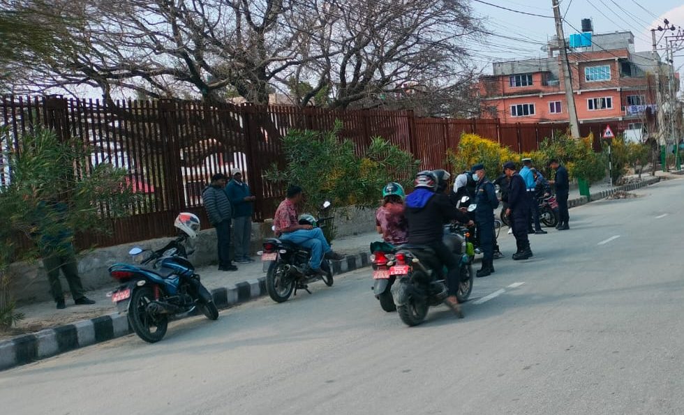 ट्राफिक कारबाहीमा एकैदिन १९ लाख ६० हजार राजस्व सङ्कलन
