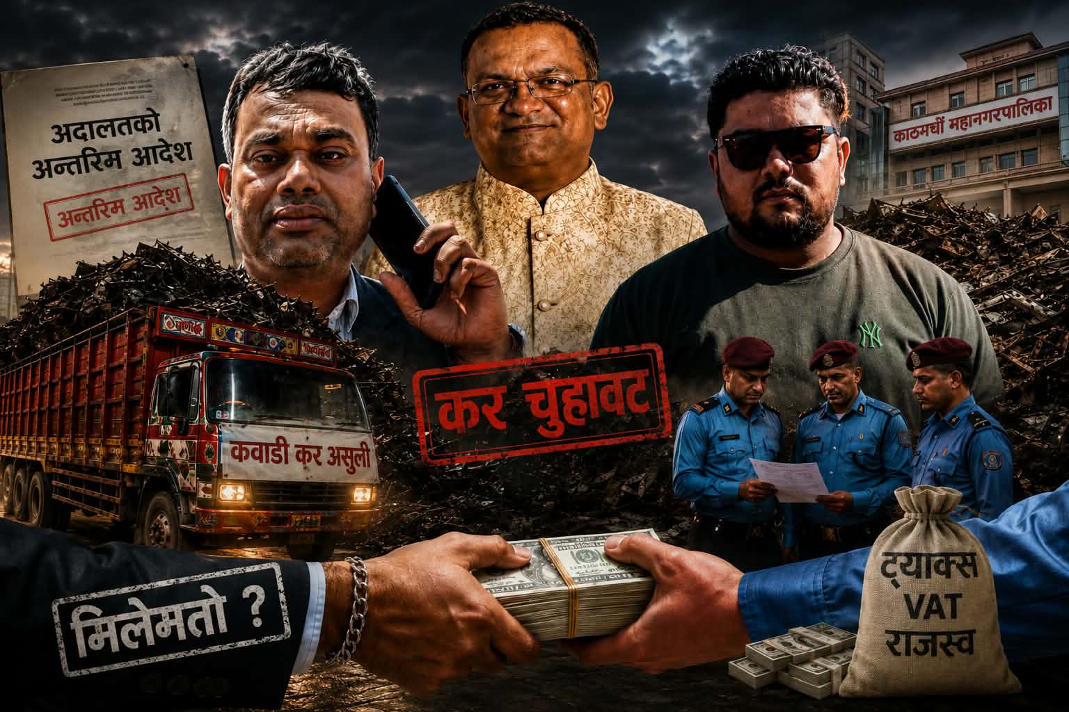 काठमाडौंको कवाडी व्यवसायमा संगठित अनियमितता? कर छल, चन्दा असुली र अदालत अवज्ञाको आरोप