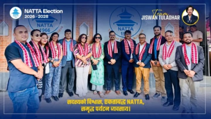नाट्टा नेतृत्वका लागि जिस्वा तुलाधरको प्यानल घोषणा, १२ बुँदे प्रतिबद्धतासहित चुनावी मैदानमा