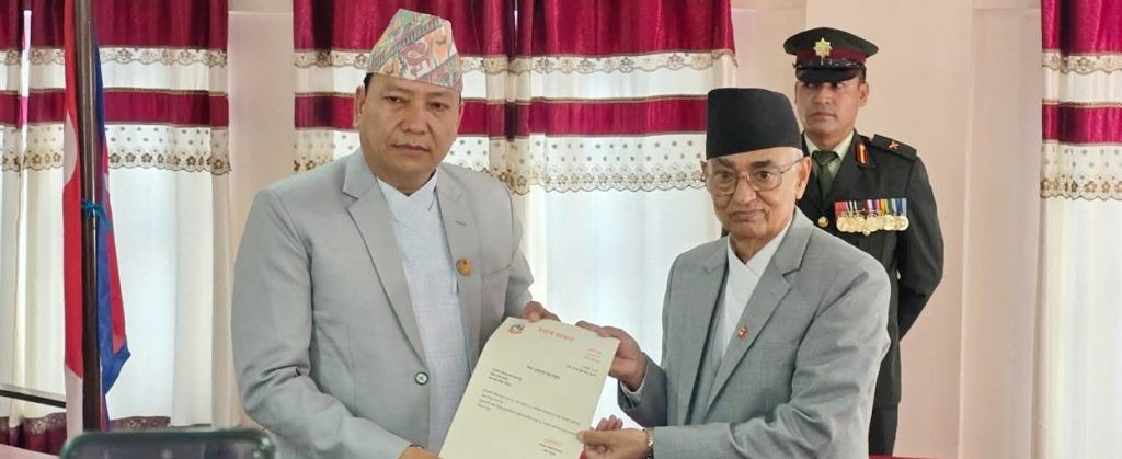 बागमतीको मुख्यमन्त्रीमा किरण थापा नियुक्त