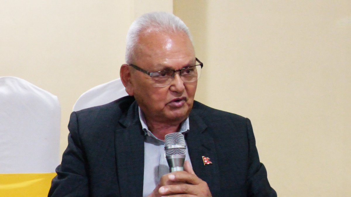 परराष्ट्र नीतिबारे साझा दृष्टिकोण तय गर्न एउटै मञ्च आवश्यक : महेन्द्रबहादुर पाण्डे