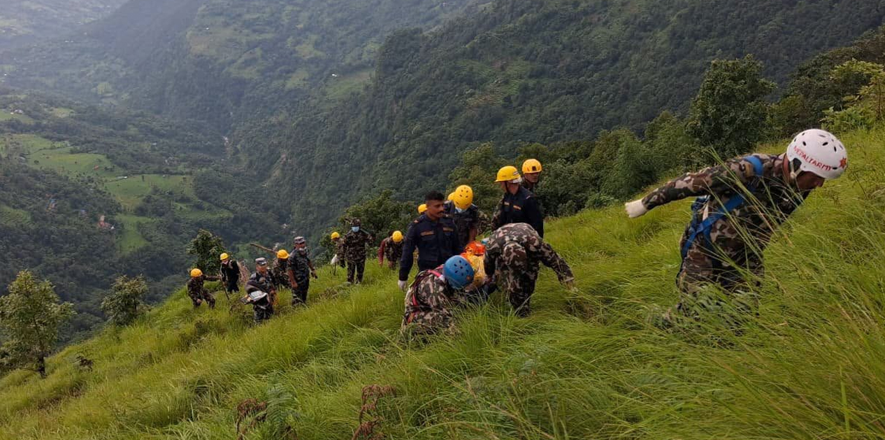 भिरमा मृत फेला परेका स्थानीयको शव सेनाद्वारा उद्धार