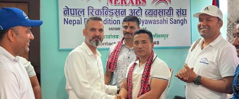 प्रदीप राना मगरद्वारा प्रधानमन्त्री दैवी प्रकोप उद्धार कोषमा ५५ हजार ५५५ रुपैयाँ सहयोग