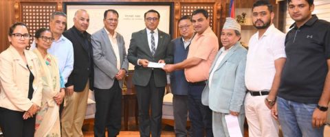 भोटेकोशी बाढी प्रभावितलाई कांग्रेसको एक करोड सहयोग