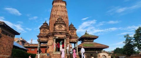 भक्तपुरमा केदारनाथ मन्दिर खुला : साँझ महाआरती गरिँदै