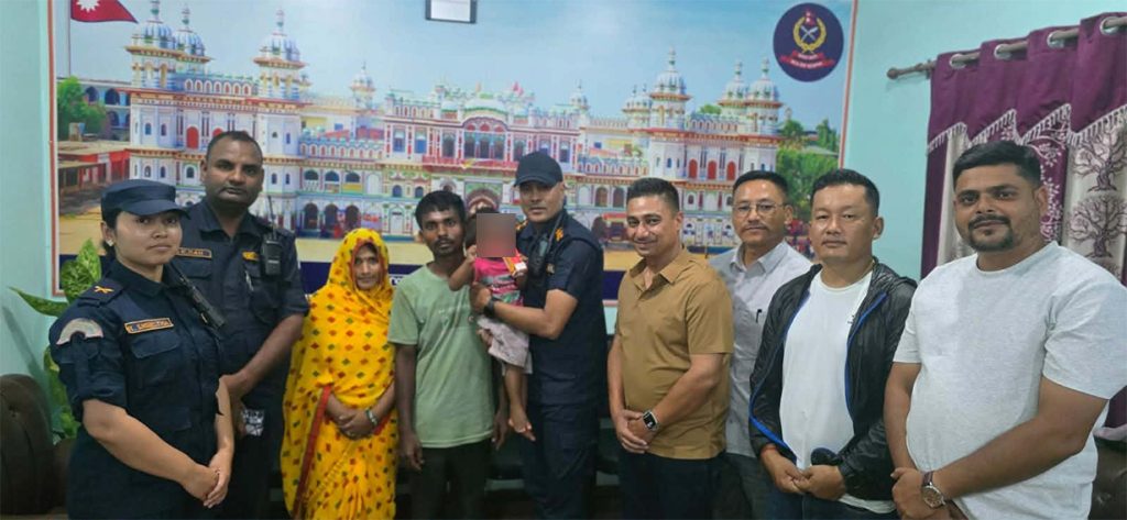 धनुषाबाट बालकको ११ दिनपछि सकुशल उद्वार, महिला पक्राउ