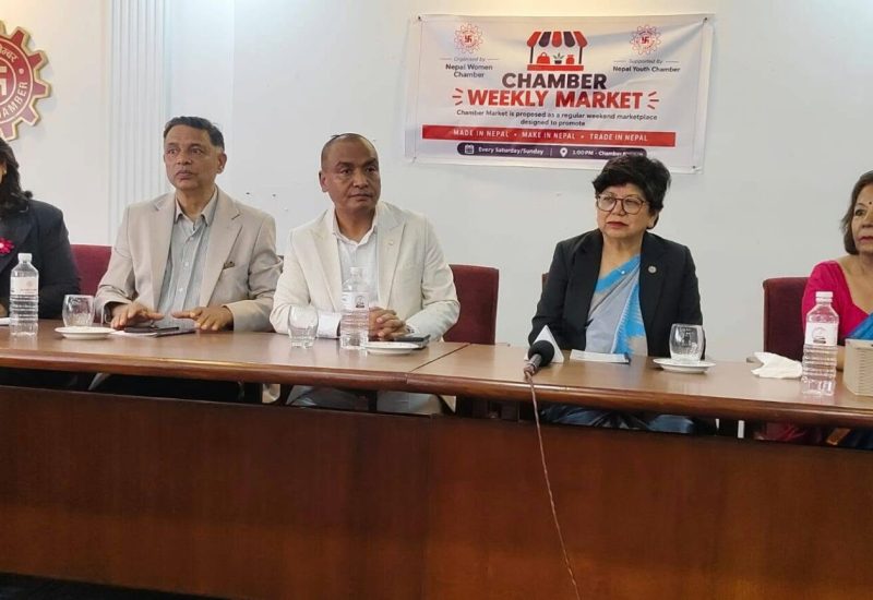 महिला उद्यमीका उत्पादन प्रवद्र्धन गर्न जमलमा ‘चेम्बर बजार’ सञ्चालन