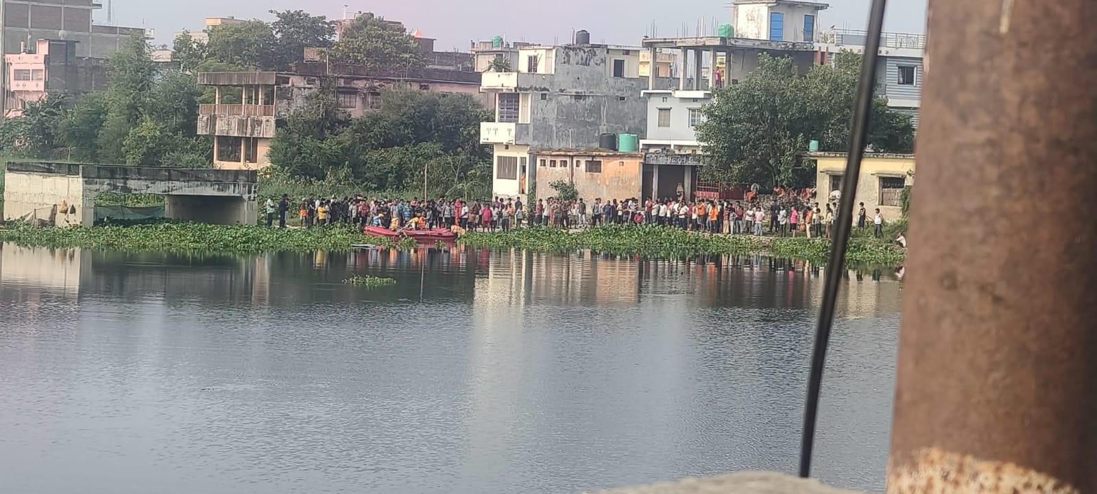 बरहवा तालमा हाम फालेका अजयको शव भेटियो