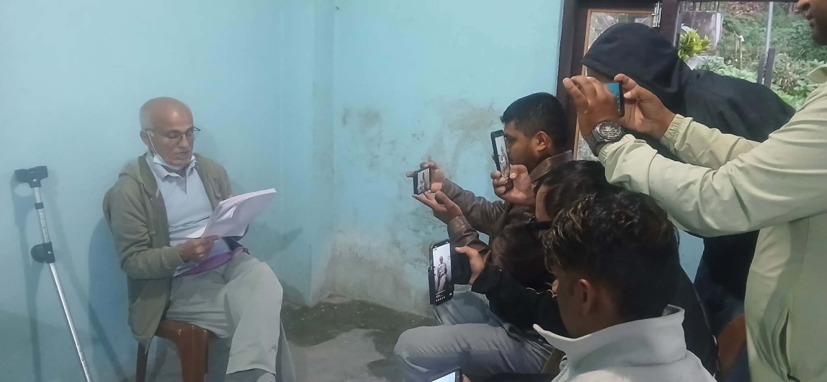 डा. गोविन्द केसीले फेरि थाले सत्याग्रह